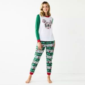 Disney's Mickey Mouse Women's Jammies For Your Families® "Holiday Party Mickey"